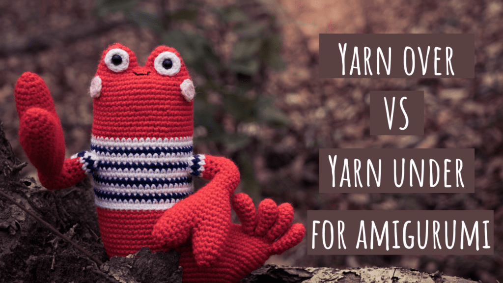 Yarn over vs yarn under