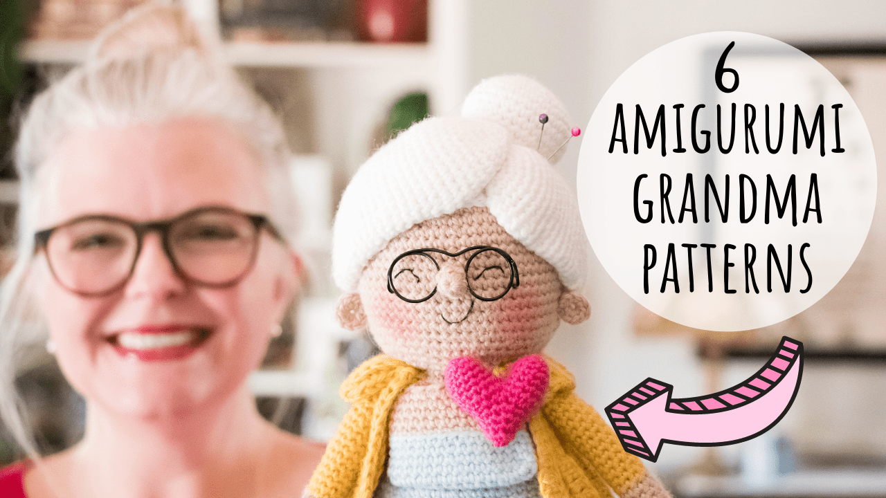 6 Lovable Amigurumi Grandma and Grandpa Patterns