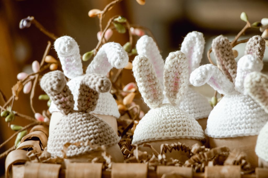 crochet Easter egg cozy